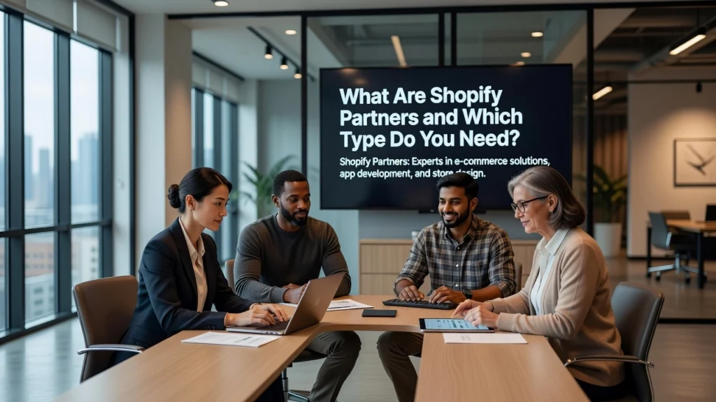 Professional header image for list-based article: What Are Shopify Partners and Which Type Do You Need?
