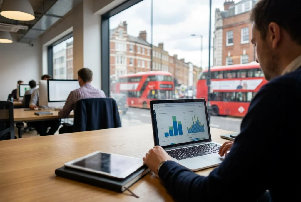 Professional header image for industry analysis: Shopify UK: Platform Data, Trends, and What UK Merchants ...